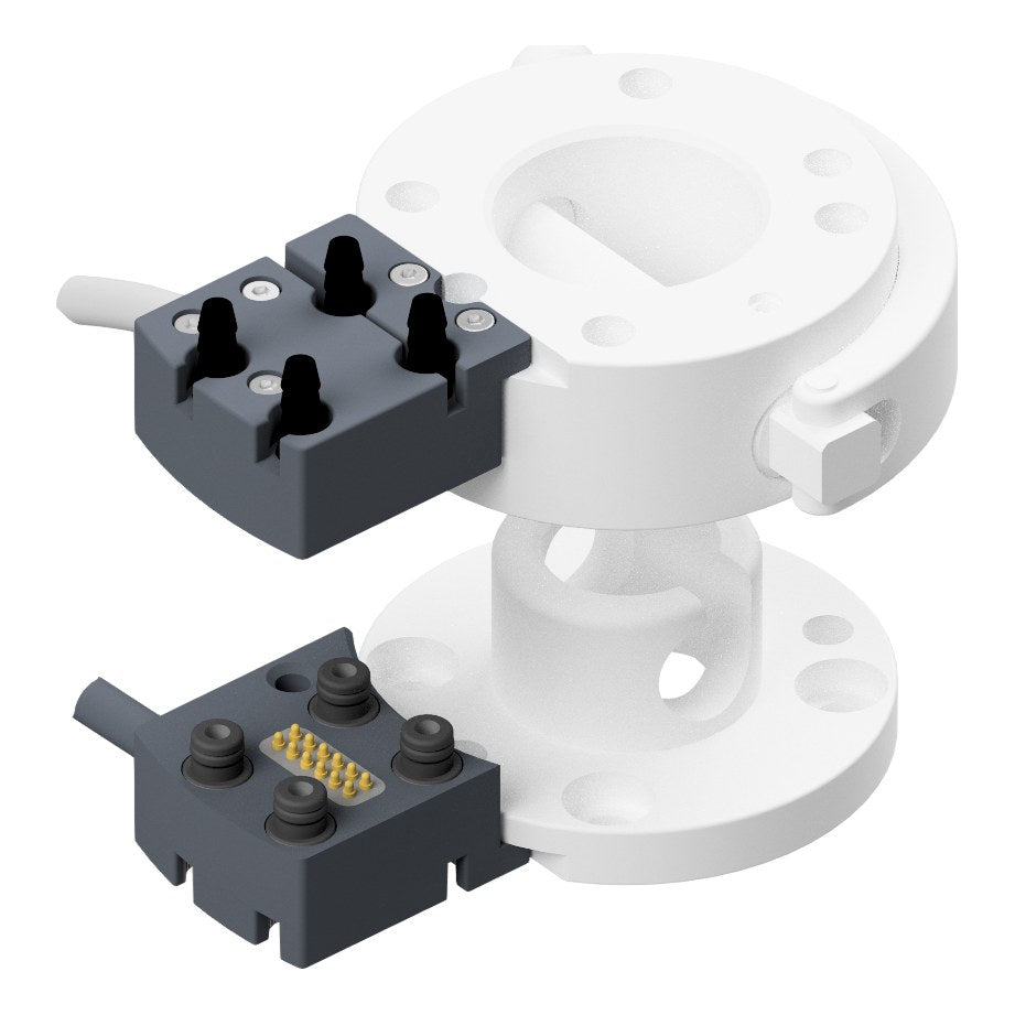 MEK-R - Multi-Energy-Coupling with check valve for MGW / SWS - upper assembly (robot side)